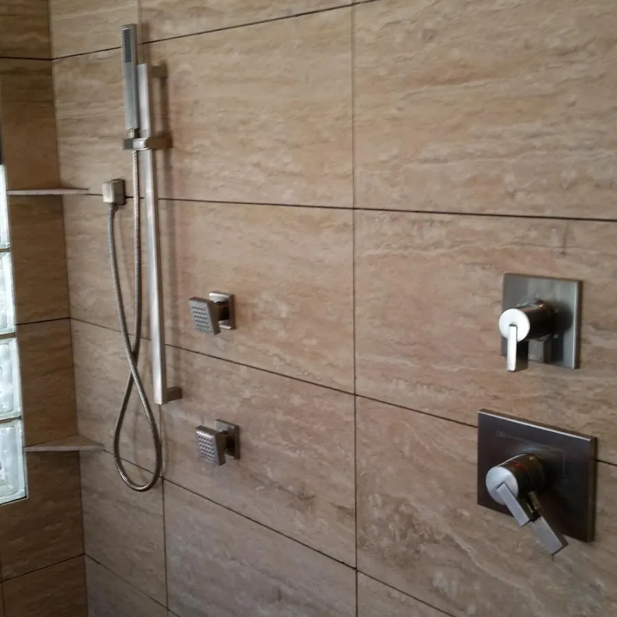 Shower fixture installation for Gas Line Repair in Wilmette